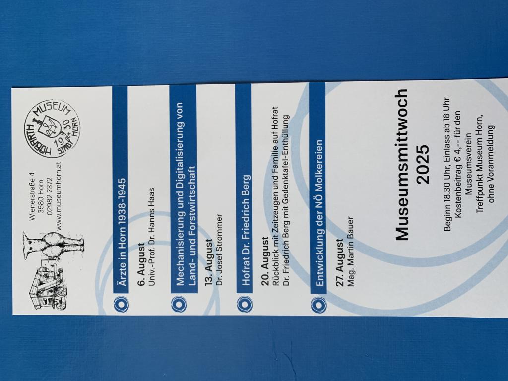 Museumsmittwoch